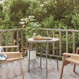  Čajni stolić sivi 45 cm od poliratana | Eponuda.com