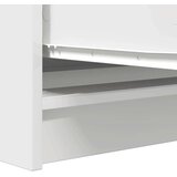 vidaXL Komoda bela 100x35x76 cm inženirski les | Shoptok.si