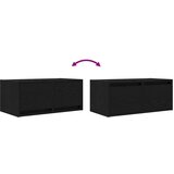 vidaXL TV ormarić crni hrast 60x31x25,5 cm konstruirano drvo | shoptok.hr