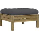  10-dijelni set vrtnih sofa s jastucima od impregnirane borovine | shoptok.hr