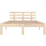  Okvir za krevet od masivnog drva 135 x 190 cm bračni | shoptok.hr