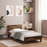 Furnova Posteljni okvir brez vzmetnice z vzmetnice dim. hrast 100x200cm, (21934311) Cene