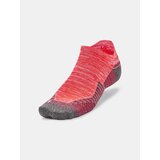 Under Armour Socks UA Run No Show Tab 2pk-RED - unisex Cene