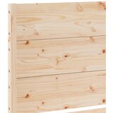  Dugi okvir kreveta bez madraca 100 x 220 cm masivno drvo | shoptok.hr