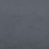  Izvlečna dnevna postelja z vzmetnico tem. siva 80x200 cm žamet | Shoptok.si