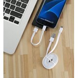Remax set 2 močnih in gibljivih USB - micro USB kablov 1m/16cm | Shoptok.si