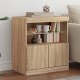  The Living Store Komoda z LED lučkami sonoma hrast 60x37x67 cm - Komoda, (21442451) Cene