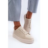 Big Star Lightweight Women's Sneakers Memory Foam System Beige | Shoptok.si