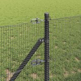  Zavarena žičana ograda za fiksaciju 100 x 0,6 m Siva Mreža | shoptok.hr