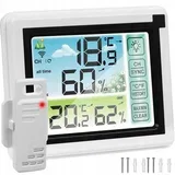 LCD bežična meteorološka stanica na dodir i vanjska jedinica
