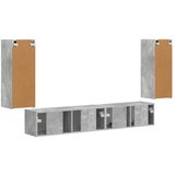 3 pcs Betonsko siva - - Siva - 53.31 - 98 x 31 x 29,5 cm - 2025-vidaXL-Uvoz_2 | Shoptok.si