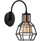 Opviq lights Crna/u brončanoj boji zidna lampa ø 17 cm Kapadokya – | shoptok.hr