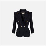 Elisabetta Franchi Jakne & Blazerji GI21861E2 Črna Cene