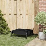  Krevet za psa Crna 75 x 75 x 30 cm Čelik | shoptok.hr