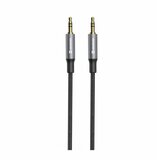 Swissten kabel audio AUX, stereo, platneni, 3.5mm-3.5mm, 1.5m, sre/crn | shoptok.hr