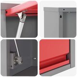  Set ormara za alate 6 pcs Crvena Čelik s prahom premazan | shoptok.hr
