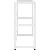  Za kupaonski umivaonik bijeli 79 x 38 x 83 cm željezni | shoptok.hr