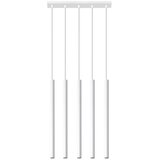 Sollux SL.0468 - visilica na sajli PASTELO 5xG9/8W/230V bela | Eponuda.com