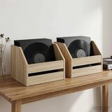  Kutija za vinilne albume 2 kom. Hrast sonoma 38 x 30 x 29 cm - Hrast sonoma 2 | shoptok.hr