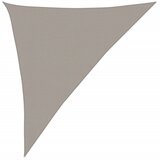  Jedro za zaštitu od sunca 160 g/m² Trokutasto svijetlosivo 3x4x5 m HDPE | Shoptok.si