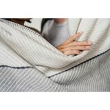 Ibena dekorativna odeja 150/200 cm siva, bela | Shoptok.si