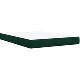  Krevet s oprugama i madracem tamnozeleni 160x200 cm baršunasti | shoptok.hr