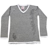 Miss Girly Majice s kratkimi rokavi T-shirt fille FASSOL Siva | Shoptok.si