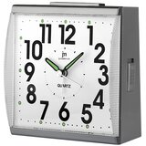Lowell Kvadratna budilka 12x7x12cm / temno siva / plastika, (20621954) | Shoptok.si