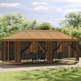  Okvir za gazebo 6 x 3 m Crna Čelik | shoptok.hr