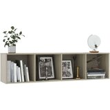 vidaXL Ormarić za knjige/TV boja hrasta sonome 143 x 30 x 36 cm | shoptok.hr