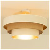  plafonski luster wenta 1xE27/60W/230V, prečnik 50 cm, bež/juta Cene