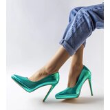 Gemre Green Mirror Stilettos Kristin | Shoptok.si