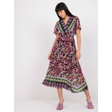 Italy Moda Dress-DHJ-SK-11331-3.61-black-pink | Shoptok.si