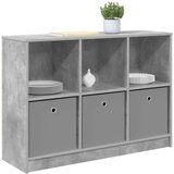  Kreveta s ladicama Betonski sivi 102 x 32 x 73,5 cm | shoptok.hr