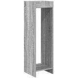  Stalak za biljke s policom 2 pcs Sivi Sonoma 30 x 30 x 100 cm | shoptok.hr