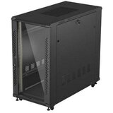 Lanberg FF01-6222-12B rack cabinet 22U Freestanding rack Black | shoptok.hr