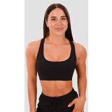 GymBeam sportski grudnjak mesh panel black Cene