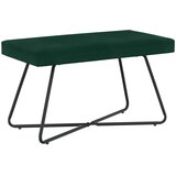  Klupa Tamnozelena 80 x 40 x 45 cm Baršun | Eponuda.com