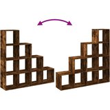  Pregrada/regal za knjige 4 razina hrast 131 5x29x131 5cm drveni | shoptok.hr