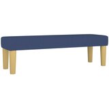  Krevet s oprugama i madracem plavi 200 x 200 cm od tkanine | shoptok.hr