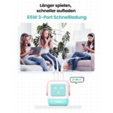  CD361 Uno GaN mrežni punjač 65W (2x USB-C + 1x USB-A) tirkizni | Eponuda.com