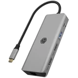 IB-DK4012-CPD USB-C priklopna postaja 9v1 s Power Delivery 100W