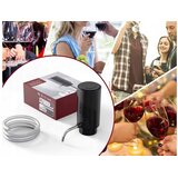  Električna baterija. dispenzer za vino perlator i dispenzer usb crni | shoptok.hr