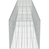 vidaXL gabionski zid s poklopcima od pocinčanog čelika 300 x 50 x 50 cm | shoptok.hr