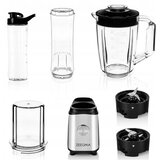 ZEEGMA blender Vitamine, 1050W, čaša 1L, 2x sportska boca 0,6L, mlinac za kavu | shoptok.hr