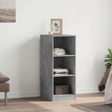 vidaXL Garderobna omara betonsko siva 48x41x102 cm inženirski les | Shoptok.si