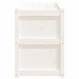  Vrtna sadilica bijela 150 x 50 x 70 cm od masivne borovine | Eponuda.com