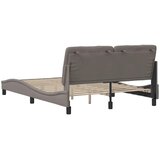  Okvir za krevet bez madraca smeđesivi 140 x 190 cm od tkanine | shoptok.hr