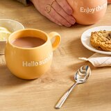 Salt&Pepper Oranžna skodelica iz kamenine 420 ml Muggies – | Shoptok.si