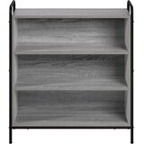  Kreveta Siva Sonoma 97 x 33 x 81 cm Konstruirano drvo - Siva Sonoma s 2 police 73 x 33 x 81 cm | shoptok.hr